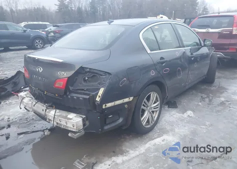 2012 Infiniti G37X из США, поврежденный, VIN JN1CV6AR3CM973338